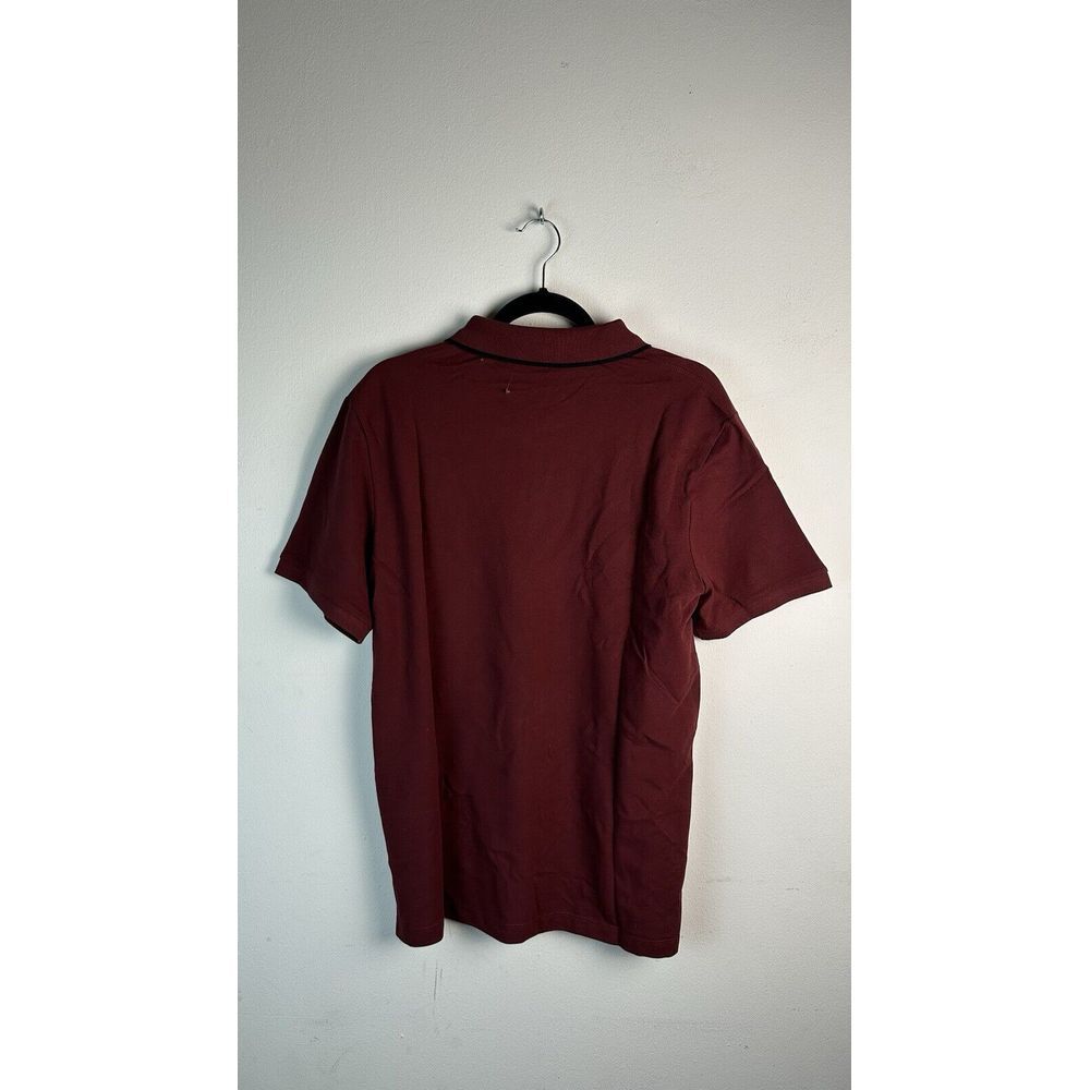 THE KOOPLES Logo Carry Over‎ MEN'S POLO SHIRT SIZE XL Burgundy NEW $125
